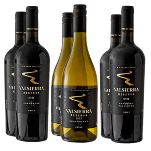 Kit Valsierra Reserva Mix Premium - 06 Garrafas