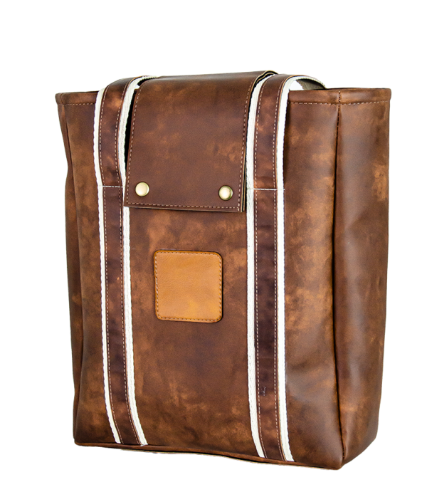 Bag Tripla Marrom - 3 Garrafas