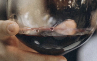 A lágrima do vinho