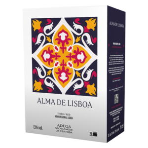 Bag In Box Alma de Lisboa Regional Tinto - TTO 3.000ml